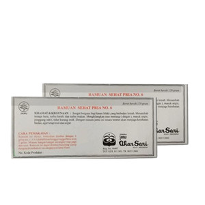 Akar Sari Godogan Sehat Pria 120 gr Obat Stamina Pria - 2 Box