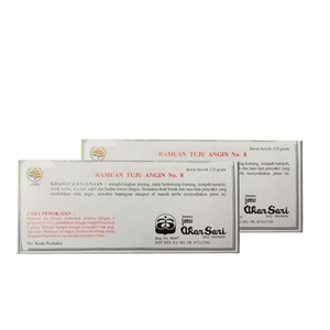 Akar Sari Godogan Tuju Angin 120 gr Obat Masuk Angin dan Sakit Kepala - 2 Box