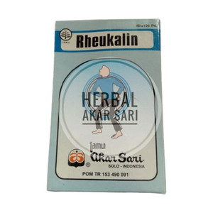 Akar Sari Rheukalin 120 Pil Obat Encok dan Rematik Akar Sari Rheukalin 120 Pil Obat Encok dan Rematik
