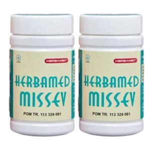 Herbamed Missev 50 Kapsul Obat Kesehatan Organ Kewanitaan - 2 Botol