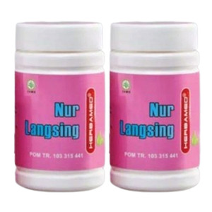 Herbamed Nur langsing 50 Kapsul Obat Pelangsing dan Diet - 2 Botol