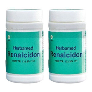 Herbamed Renalcidon Obat Batu Ginjal dan Batu Empedu - 2 Botol