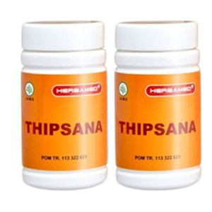 Herbamed Thipsana 50 Kapsul Obat Tipes Radang Gangguan Pencernaan - 2 Botol