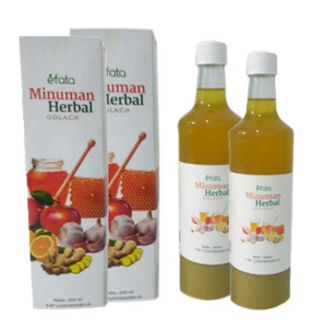 EFATA Minuman Herbal GGLACH 650ml Obat Asam Urat dan Kolesterol