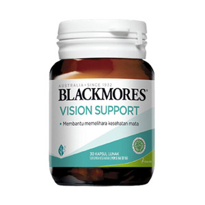 Blackmores Vision Support 30 Kapsul Membantu Memelihara Kesehatan Mata