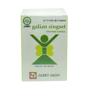 Jamu Jago Galian Singset 40 Kapsul Obat Pelangsing dan Diet Jamu Jago Galian Singset 40 Kapsul Obat Pelangsing dan Diet