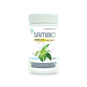 Borobudur Herbal Sambio 60 Kapsul Antivirus dan Meningkatkan Daya Tahan Tubuh