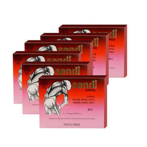 Borobudur Herbal Sendi 12 Kapsul Obat Encok dan Pegal Linu - 6 Box Borobudur Herbal Sendi 12 Kapsul Obat Encok dan Pegal Linu - 6 Box