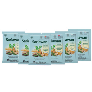 Sido Muncul Jamu Sariawan 10 Sachet Obat Sariawan dan Radang Tenggorokan - 6 Pack