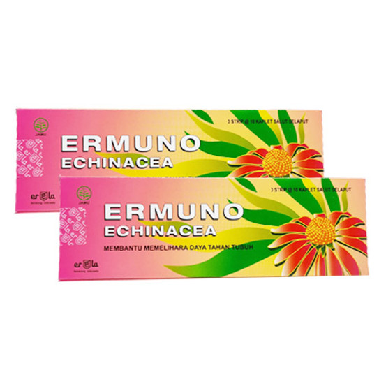 Erela Ermuno 30 Kaplet Suplemen Daya Tahan Tubuh Antivirus Antioksidan - 2 Box Erela Ermuno 30 Kaplet Suplemen Daya Tahan Tubuh Antivirus Antioksidan - 2 Box