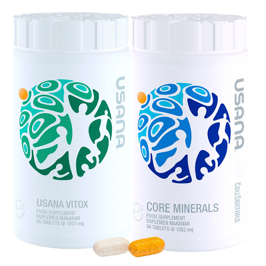 Usana Cellsentials Multivitamin, Multimineral dan Antioksidan 112