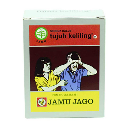 Jamu Jago Tujuh Keliling 10 Sachet Obat Sakit Kepala dan Perut Kembung
