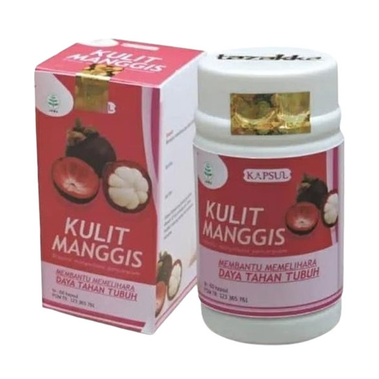 Tazakka Kulit Manggis 60 Kapsul Antivirus Antioksidan Obat Kanker Payudara