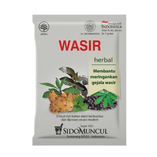Sido Muncul Jamu Wasir 10 Sachet Obat Wasir Sido Muncul Jamu Wasir 10 Sachet Obat Wasir