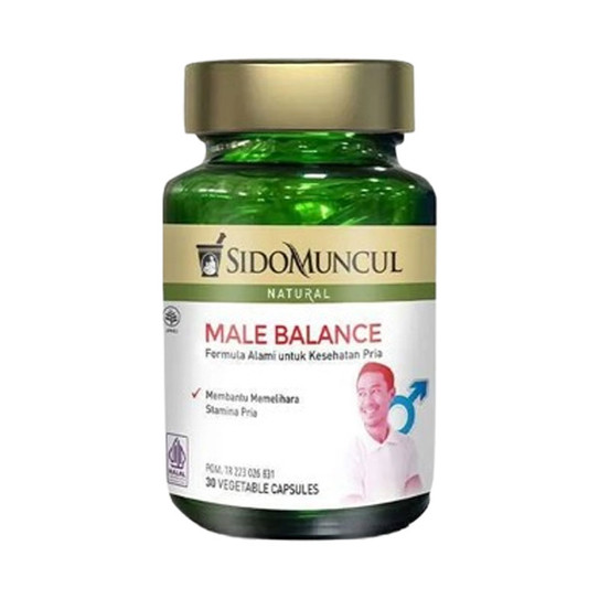 Sido Muncul Natural Male Balance 30 Kapsul Menjaga Kesehatan dan Stamina Pria Sido Muncul Natural Male Balance 30 Kapsul Menjaga Kesehatan dan Stamina Pria