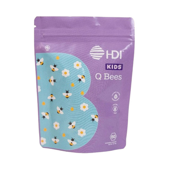 HDI KIDS Q Bees 60 Tablet Suplemen Nutrisi dan Pertumbuhan Anak