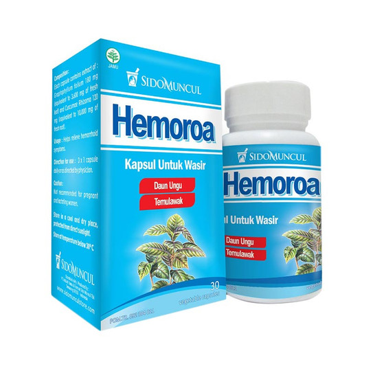 Sido Muncul Hemoroa 30 Kapsul Obat Wasir