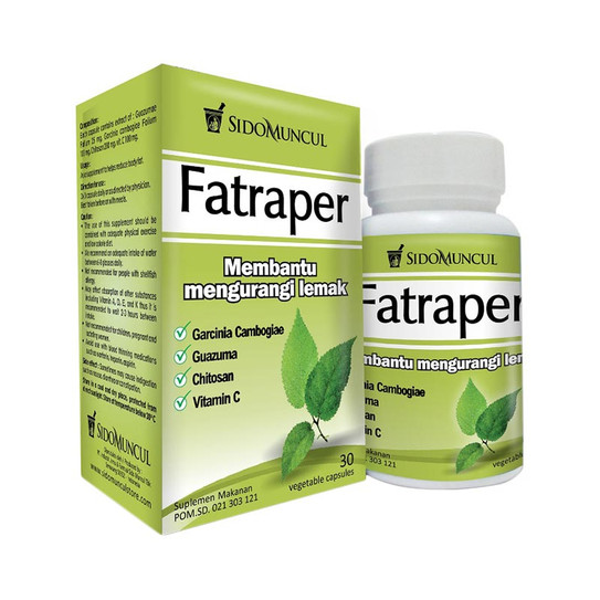 Sido Muncul Fatraper 30 Kapsul Obat Kolesterol dan Pelangsing