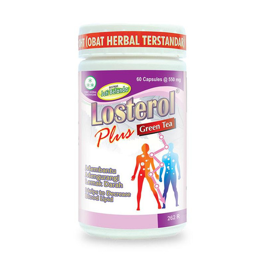 Borobudur Herbal Losterol Plus 60 Kapsul Obat Kolesterol dan Diet