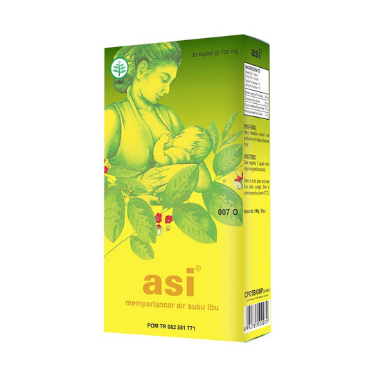 Borobudur Herbal ASI 30 Kaplet Memperlancar Air Susu Ibu