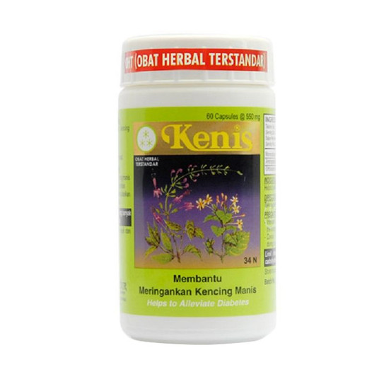 Borobudur Herbal Kenis 60 Kapsul Obat Diabetes