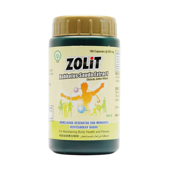 Borobudur Herbal Zolit 100 Kapsul Memelihara Kesehatan & Membantu Menyegarkan Badan
