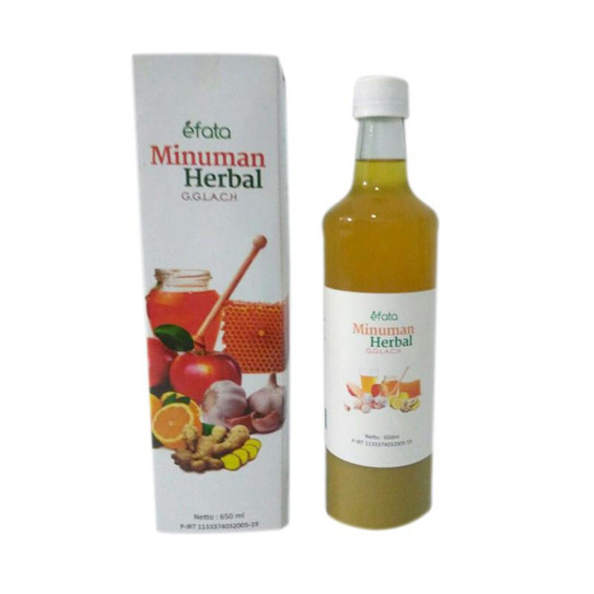 EFATA Minuman Herbal GGLACH 650ml Obat Asam Urat dan Kolesterol