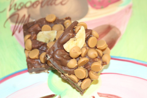 Middlebury Sweets Chocolate Bark Bites - Elvis (Banana/PB) Bark