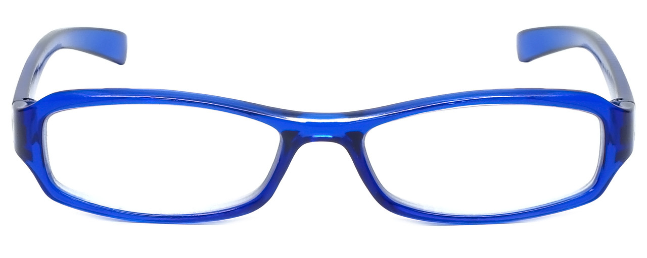 Calabria Kids Denim Blue White Flower Hard Eyeglass Case Small Size 6Inch  x21. - Speert International