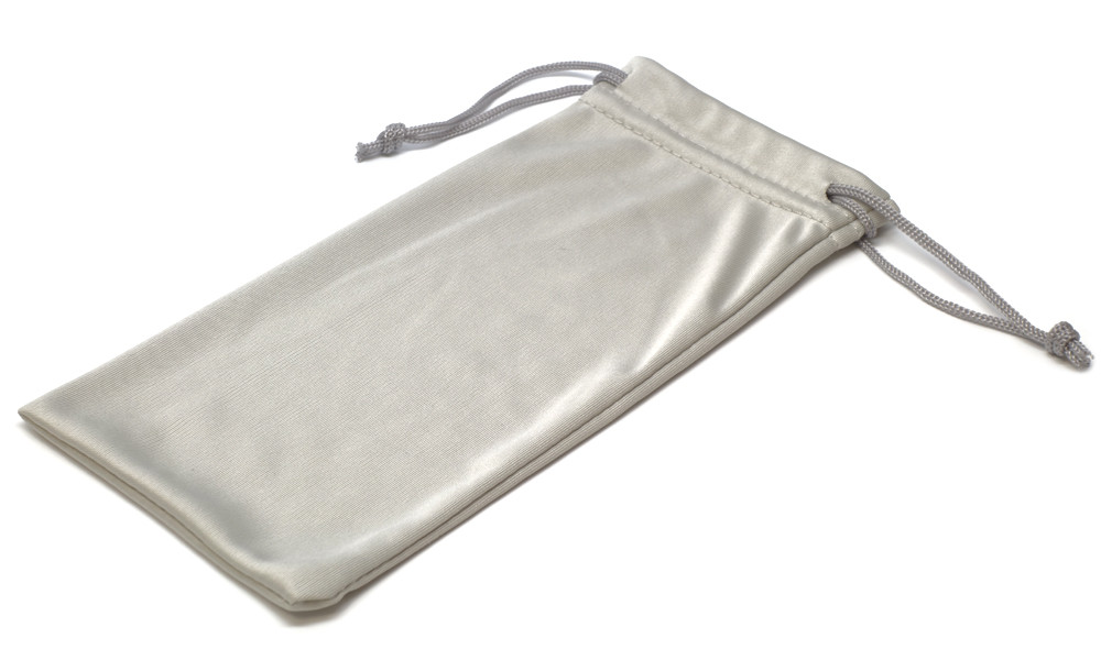 Micro-Fiber Drawstring Eyeglass Pouch - Low Vision Glasses