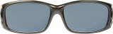 Jonathan Paul® Fitovers Eyewear Small Razor in Gun-Metal & Gray RZ005