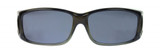 Jonathan Paul® Fitovers Eyewear Small Razor in Olive-Charcoal & Gray RZ003