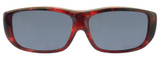 Jonathan Paul® Fitovers Eyewear Large Quamby in Claret-Tortoise & Gray QL004