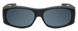 Jonathan Paul® Fitovers Eyewear Large Classic Series in Satin-Black & Gray Fl013