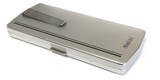 SlimFold Kanda of Japan Folding Eyeglasses w/ Case in Silver (Model 005) :: Custom Left & Right Lens