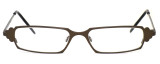 Harry Lary's French Optical Eyewear Ferrary in Brown (456)