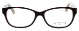 Calabria Splash SP61 Designer Reading Glasses in Demi-Brown