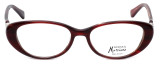 Guess by Marciano Designer Eyeglasses GM185-BU in Burgundy :: Rx Single Vision