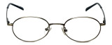 MetalFlex Designer Eyeglasses Model M in Ant-Pewter 48mm :: Rx Bi-Focal