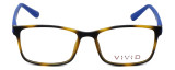 Calabria Viv Designer Eyeglasses 241 in Tortoise-Blue 53mm :: Custom Left & Right Lens