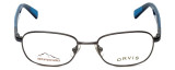 Orvis Designer Reading Glasses Target in Gunmetal-Blue 48mm
