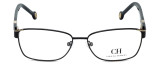 Carolina Herrera Designer Eyeglasses VHE063-0304 in Black 55mm :: Rx Bi-Focal