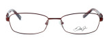 Dale Earnhardt, Jr. Designer Eyeglasses DJ6743 in Burgundy 53mm :: Rx Single Vision