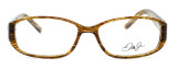 Dale Earnhardt, Jr. Designer Reading Glasses DJ6749 in Brown 55mm