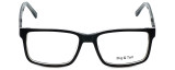 Big and Tall Designer Eyeglasses Big-And-Tall-14-Black-Crystal in Black Crystal 58mm :: Rx Bi-Focal