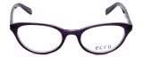 Ecru Designer Reading Glasses Daltrey-006 in Purple 50mm