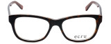 Ecru Designer Eyeglasses Morrison-048 in Tortoise 51mm :: Progressive