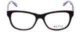 Ecru Designer Reading Glasses Morrison-049 in Tortoise-Purple 51mm