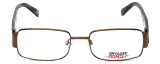 iStamp Designer Eyeglasses XP601M-183 in Brown 52mm :: Rx Bi-Focal