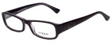 Vogue Designer Eyeglasses VO2758-1887 in Purple Crystal 50mm :: Progressive